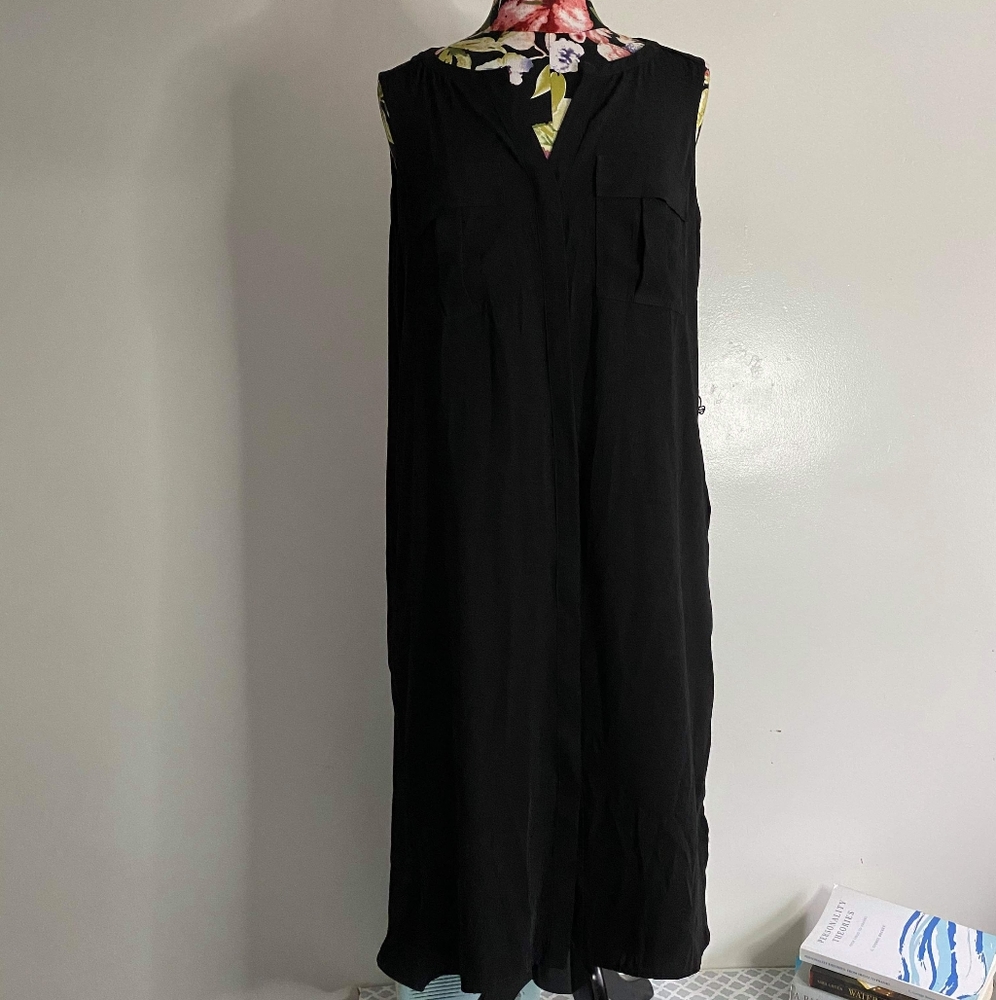 [White House Black Market] Button Down Maxi Dress